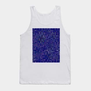 Millions and billions of stars, abstract starry night sky Tank Top